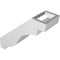 Ekena Millwork 3-in. W x 8-in. D x 8-in. H Copenhagen Architectural Grade PVC Knee Brace BRCP03X08X08CHG - alternate 4